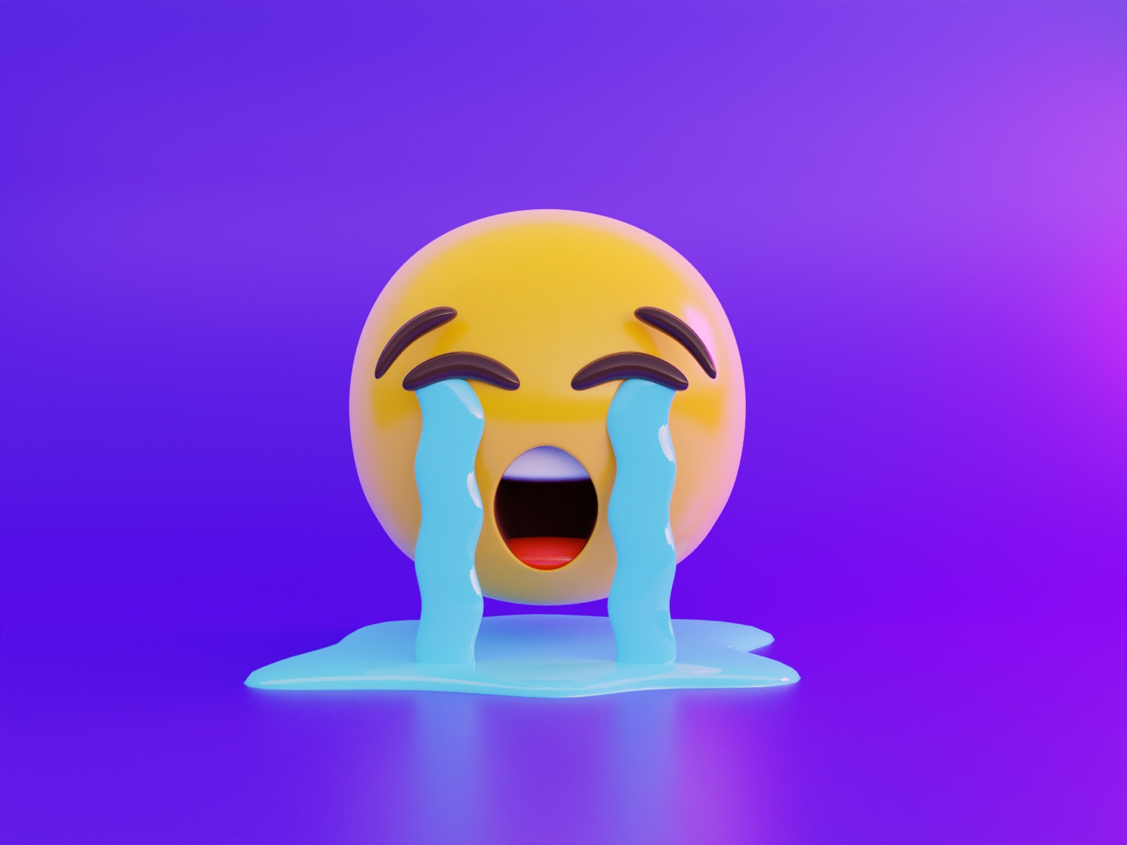 Emoji表情系列_大哭