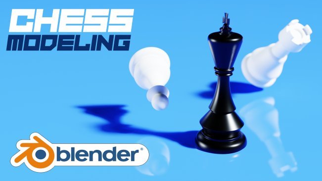 Blender建模国际象棋场景教程 – 泽里娜·班佐维奇