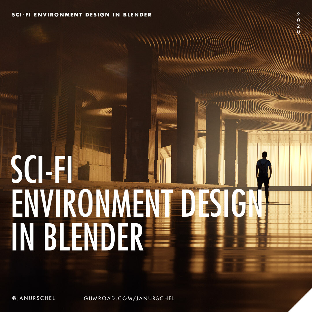 Blender 中的科幻环境设计教程