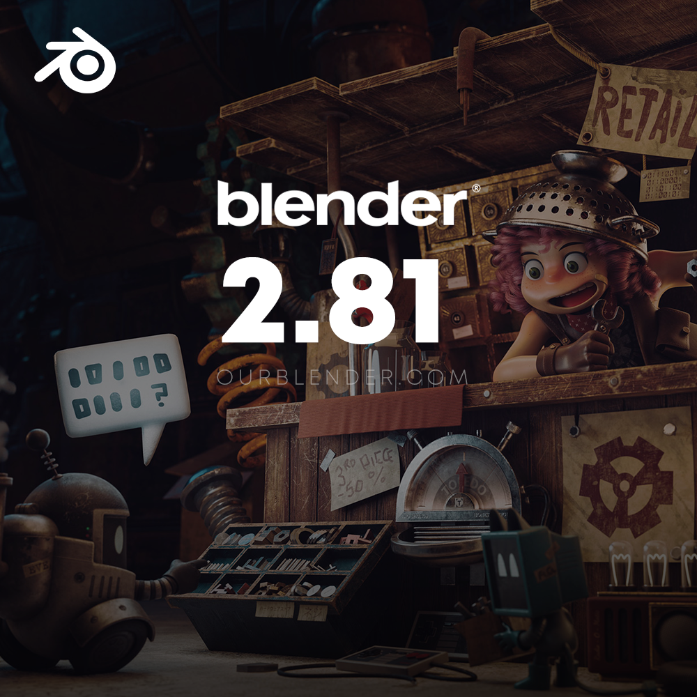 官方原版-Blender2.81中文/英文版
