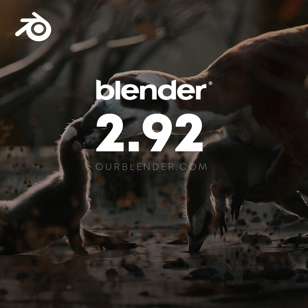 官方原版-Blender2.92中文/英文版