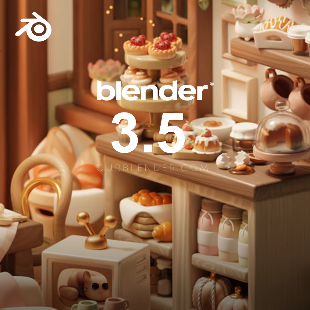 官方原版-Blender3.5中文/英文版