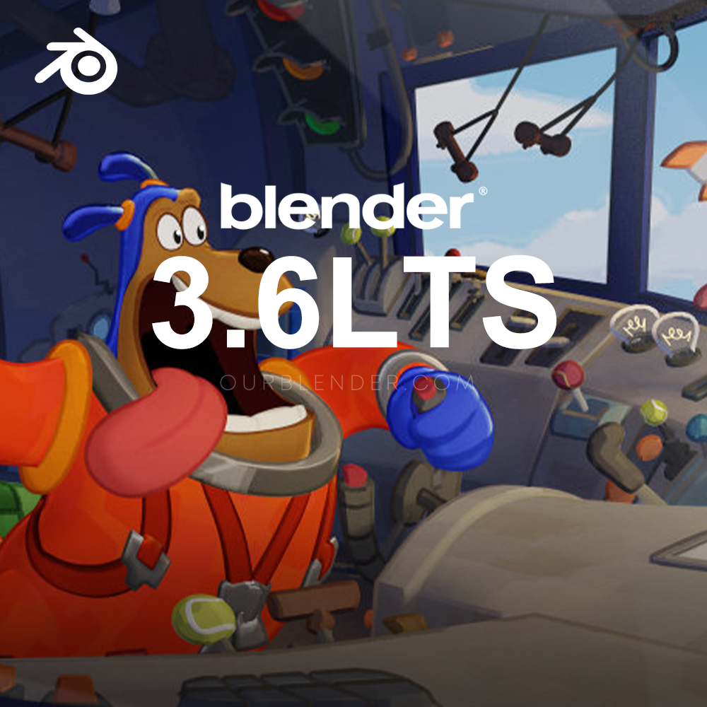 官方原版-Blender3.6LTS中文/英文版